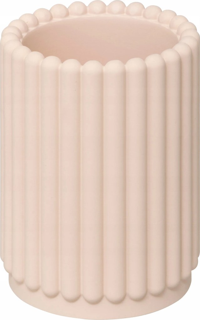 Fürdőszobai Fogkefetartó Bögre Rózsaszín Bonbon 10,5 X 7,5 CM