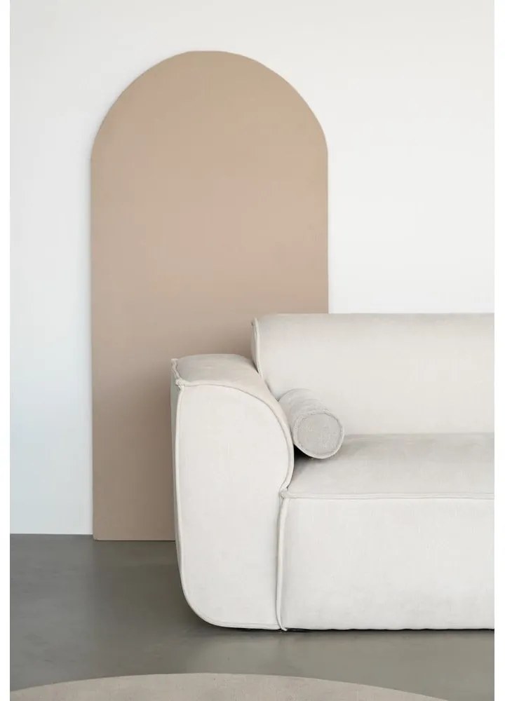 Krémszínű sarokkanapé (bal oldali) Flex Felix – Miuform