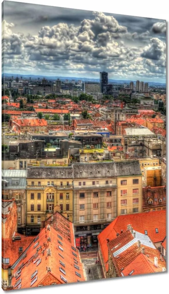 Vászonkép 80x120 Panoráma Zágráb