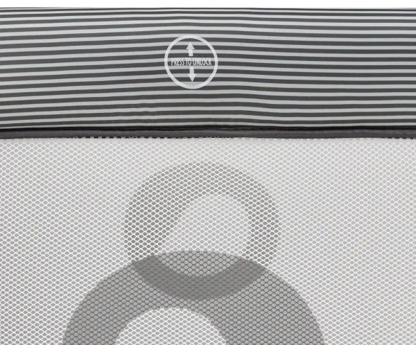 Lionelo - BONNIE szürke skandináv játszókeret