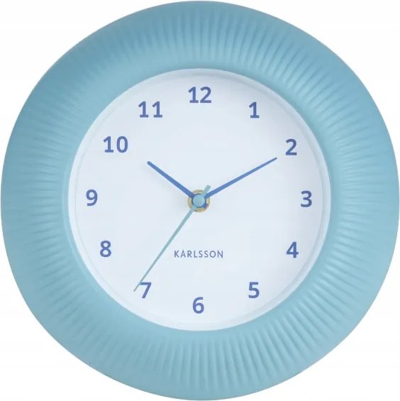 Falióra, modern nappaliba, hálószobába kék Tender Rib