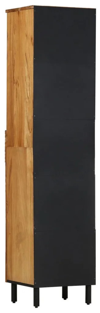 Fürdőszoba Szekrény 38x33x160 cm Tömör Akácfából