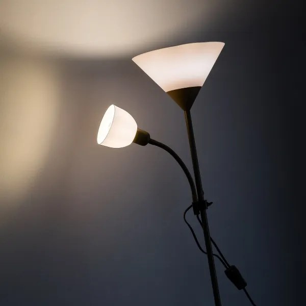 Brilagi - ARIANA állólámpa 1xE27/100W/230V + 1xE14/25W aranyszínű