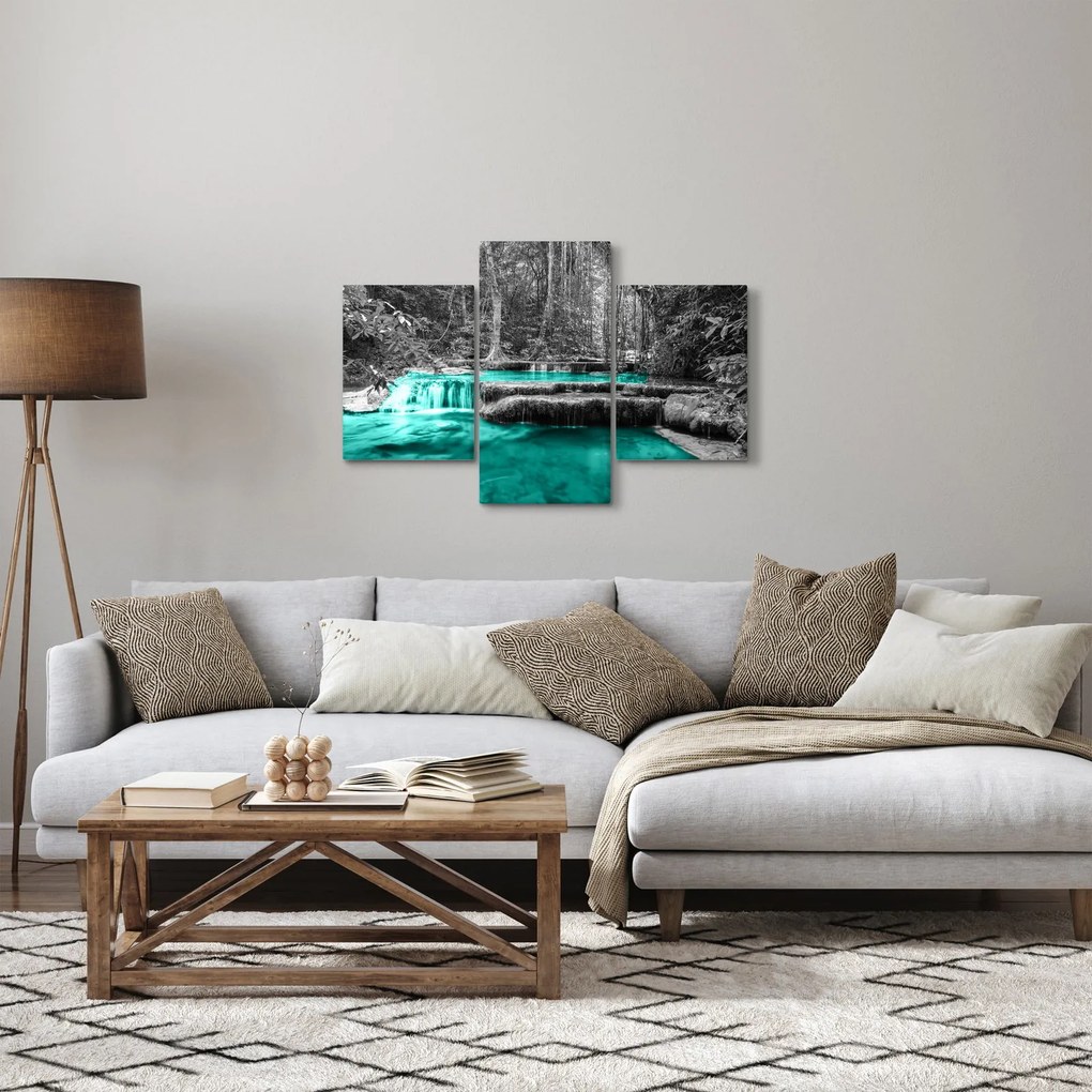 Kép - Téli folyó (90x60 cm)