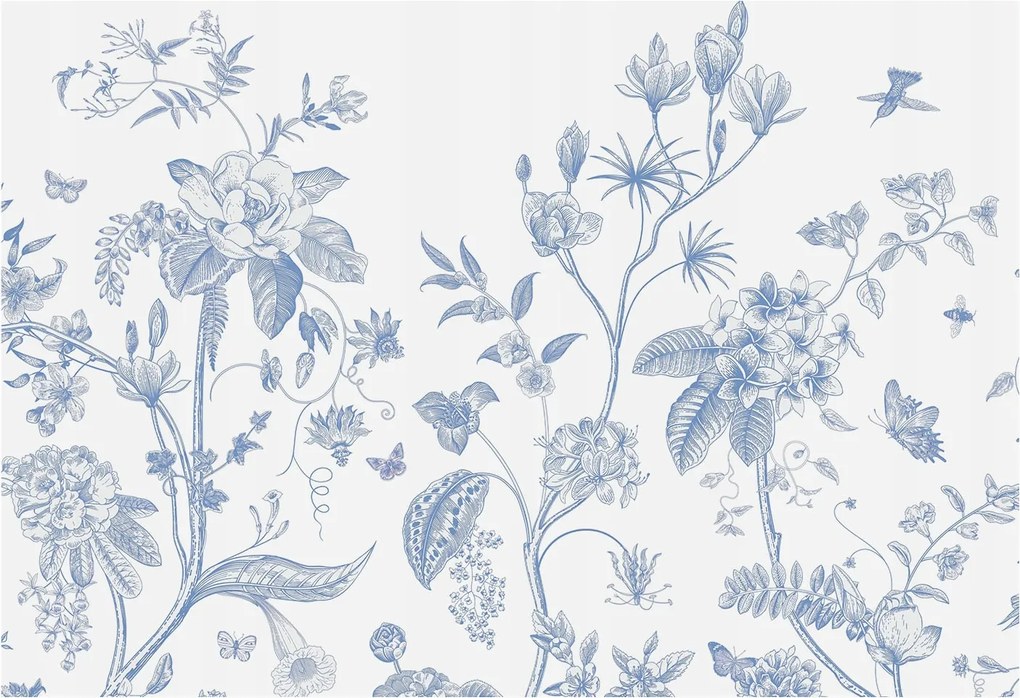 Fotótapéta Flizelin Dekoratív az irodába Virágmintás 152x104 Ragasztó