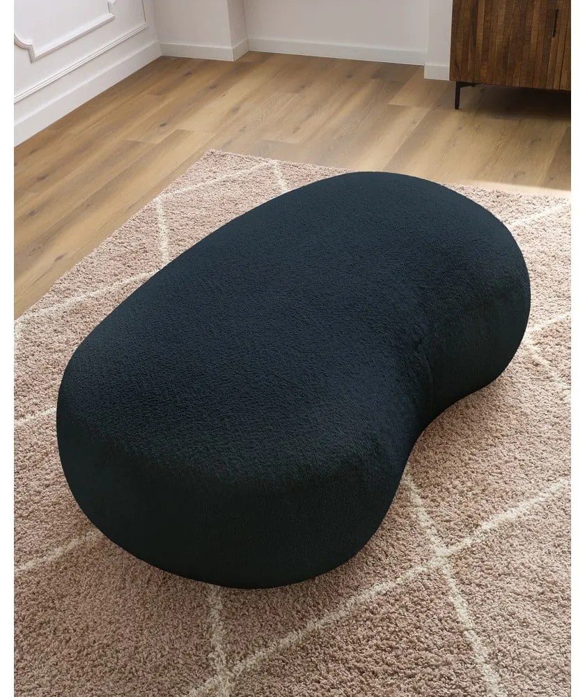 Sötétkék buklé szövet lábtartó Saint-Germain – Bobochic Paris