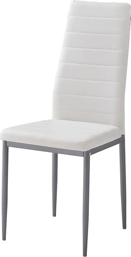 Catini Austin Étkezőgarnitúra 4x szék + asztal - Fehér