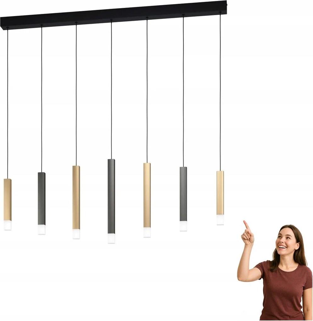 Led függőlámpa 7x3,1W Estanterios 39906 Eglo