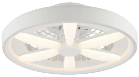 Brilliant - GAIANO LED/48W/230V fehér RGBW mennyezeti ventilátor távirányítóval
