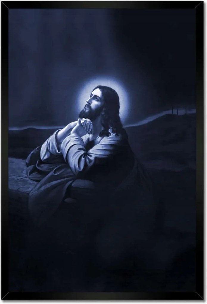 Poszterek keretben 40x60 Jézus Ima a kertben