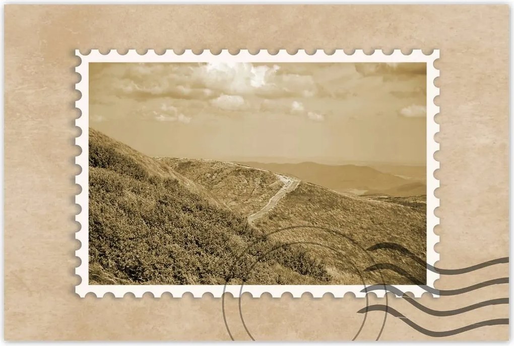 Poszterek 90x60 Lengyel Bieszczady-hegység