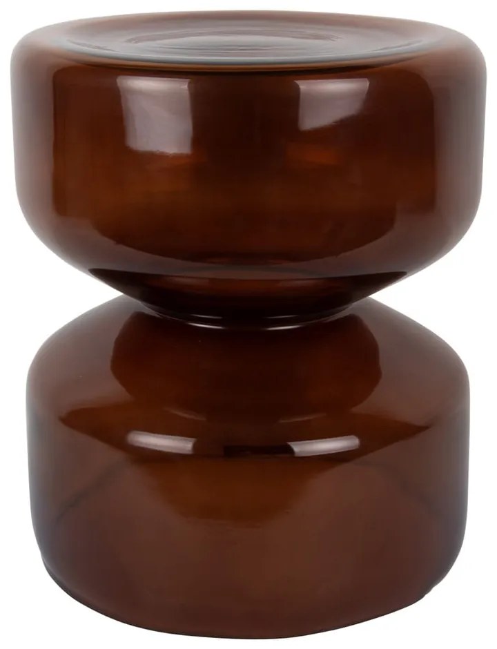 Üveg kerek tárolóasztal ø 35 cm Doble – Leitmotiv