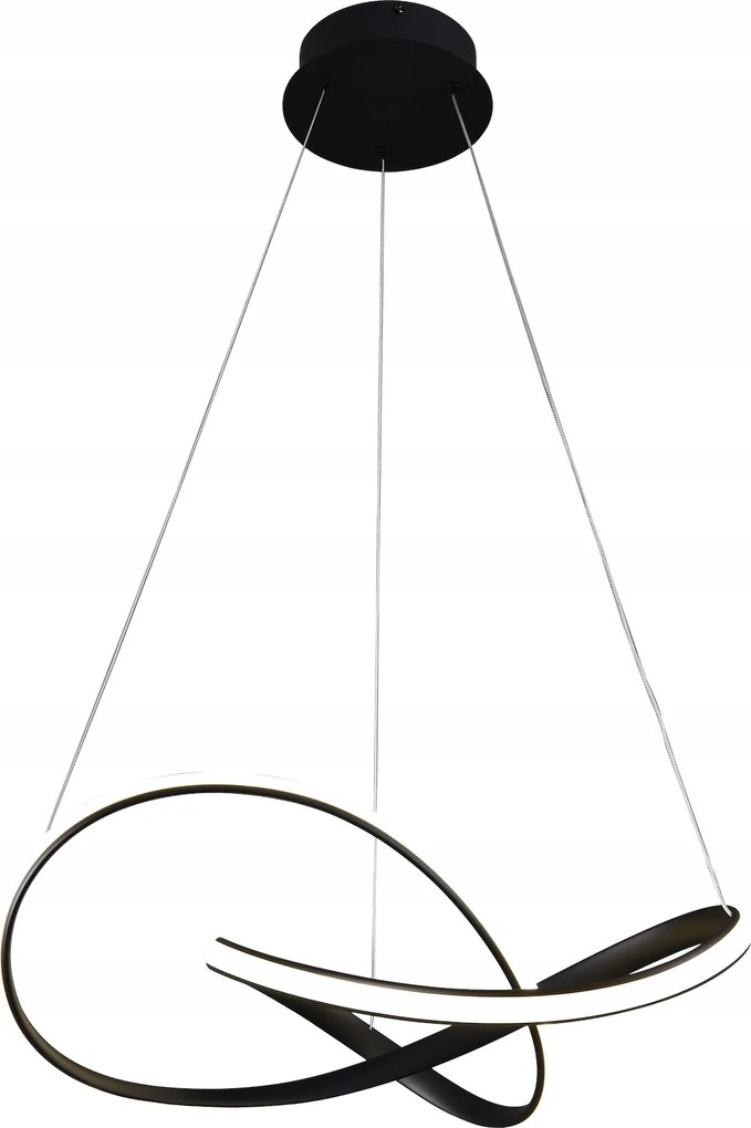 Függőlámpa Cappio Black 36W Led