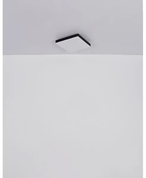 Globo 41594D1 - LED Mennyezeti lámpa DORO LED/18W/230V 30x30 cm fekete