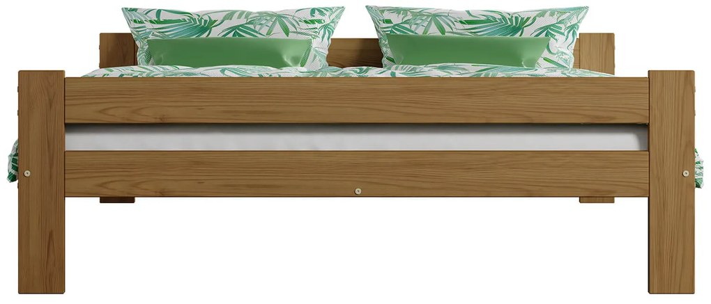 Fa ágy 160x200 Fumi VitBed tölgy + Matrac 160x200cm Kassandra