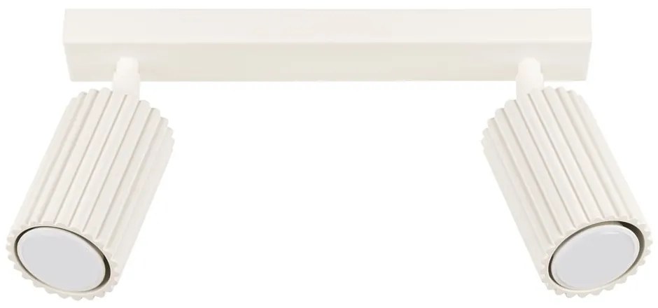 Krémszínű spotlámpa 6,5x30 cm Gleam – Sollux