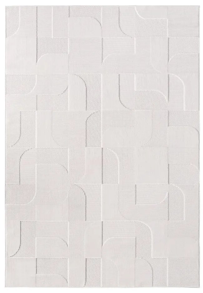 Krémszínű kültéri-beltéri szőnyeg 200x290 cm Doha 1651 Cream – Ayyildiz Carpets