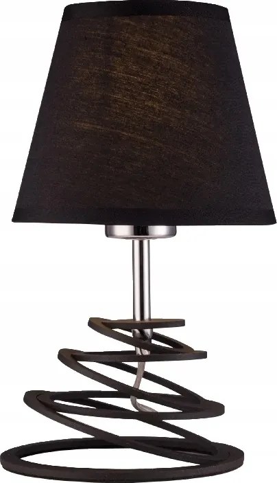 Lagos asztali lámpa max. 60W/E27/230V/IP20, fekete