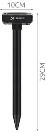 Napelemes vakondriasztó - REPEST - 2 db