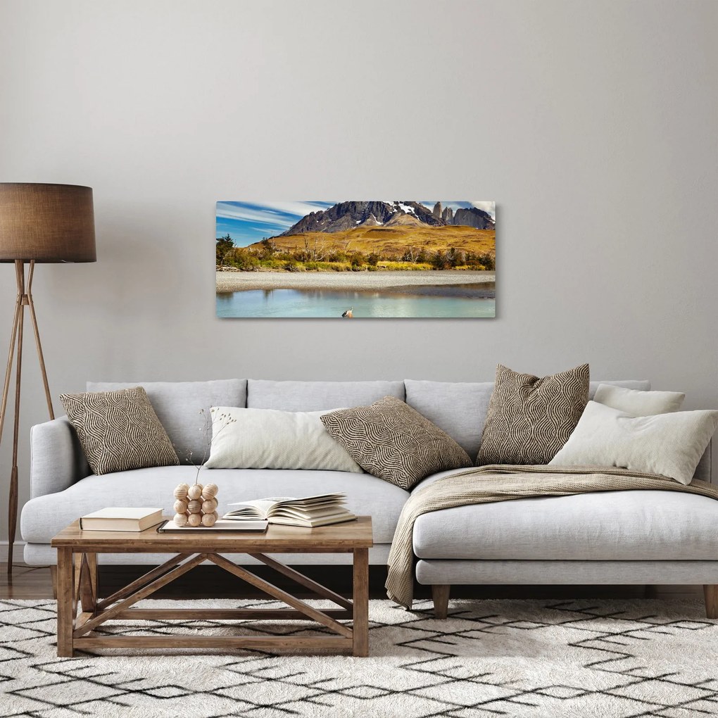 Kép - Torres del Paine Nemzeti Park (120x50 cm)
