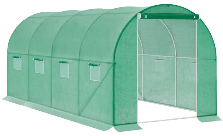 Fóliasátor 200x250x400 cm váz+fólia