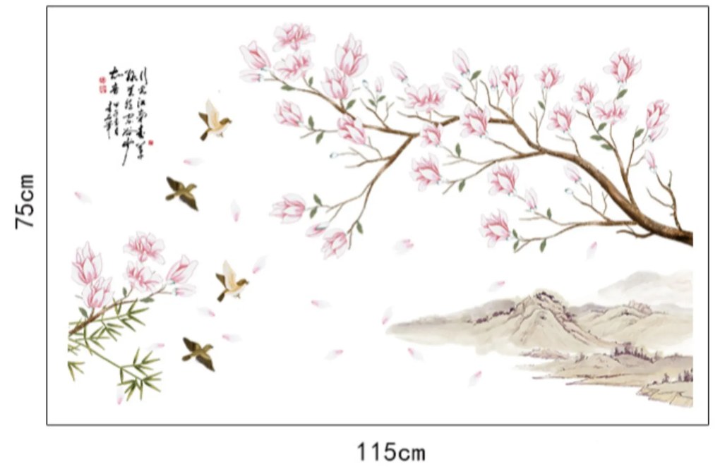 PIPPER | Falmatrica "Magnólia 2" 115x75cm