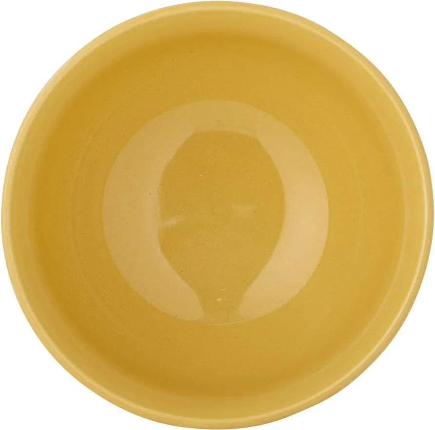 Sárga-krémszínű kőedény gyerek tálka ø 13,5 cm Celebrate – Bloomingville Mini