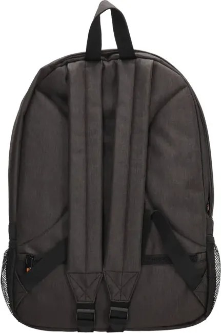 Fekete könnyű iskolai hátizsák „Rock”