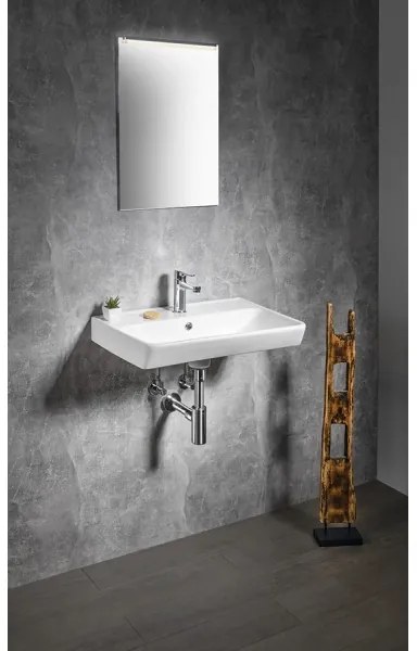 Bruckner - NEON beépíthető mosdó 60x41,5 cm kerámia/fehér