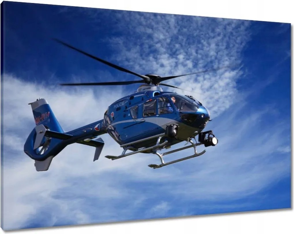 Festmények 100x70 Rendőrségi helikopter
