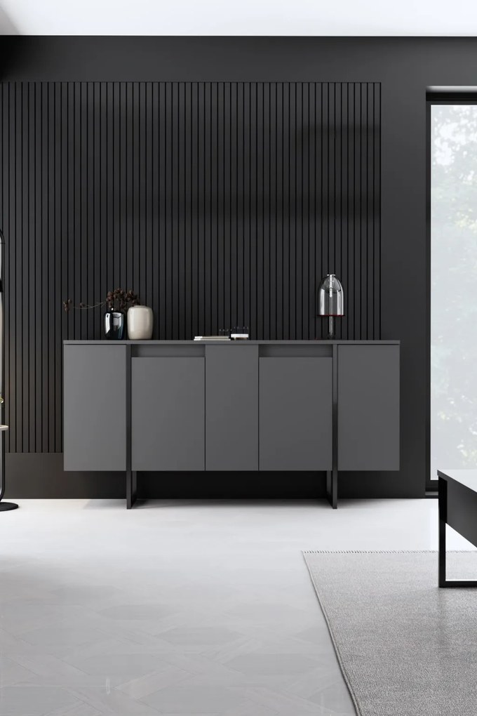 Luxe - antracit/fekete