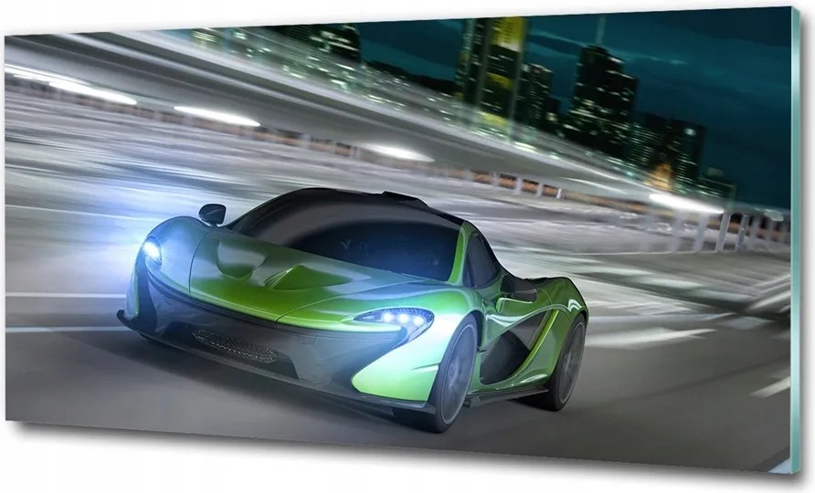 Fotótapéta falra edzett üveg Repülőgép 125x50