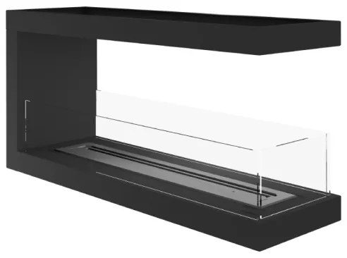 InFire - Sarok BIO kandalló100x50 cm 3kW bifaciális