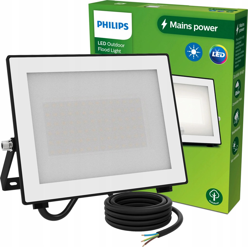 Led reflektor lámpa 50W 5400lm 3000K IP65 Lois Eu Philips