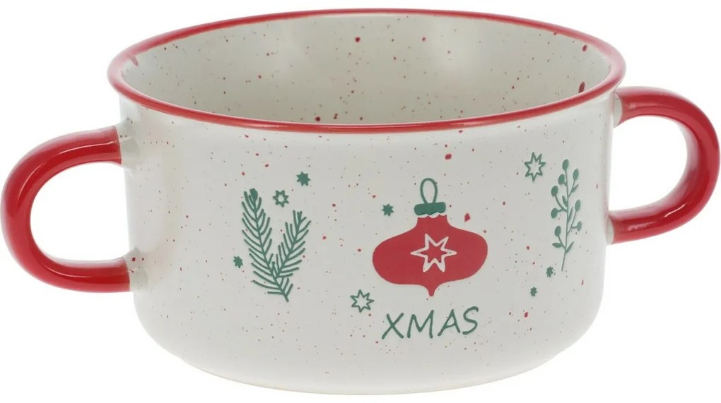 Kameninová polévková miska Xmas 625 ml