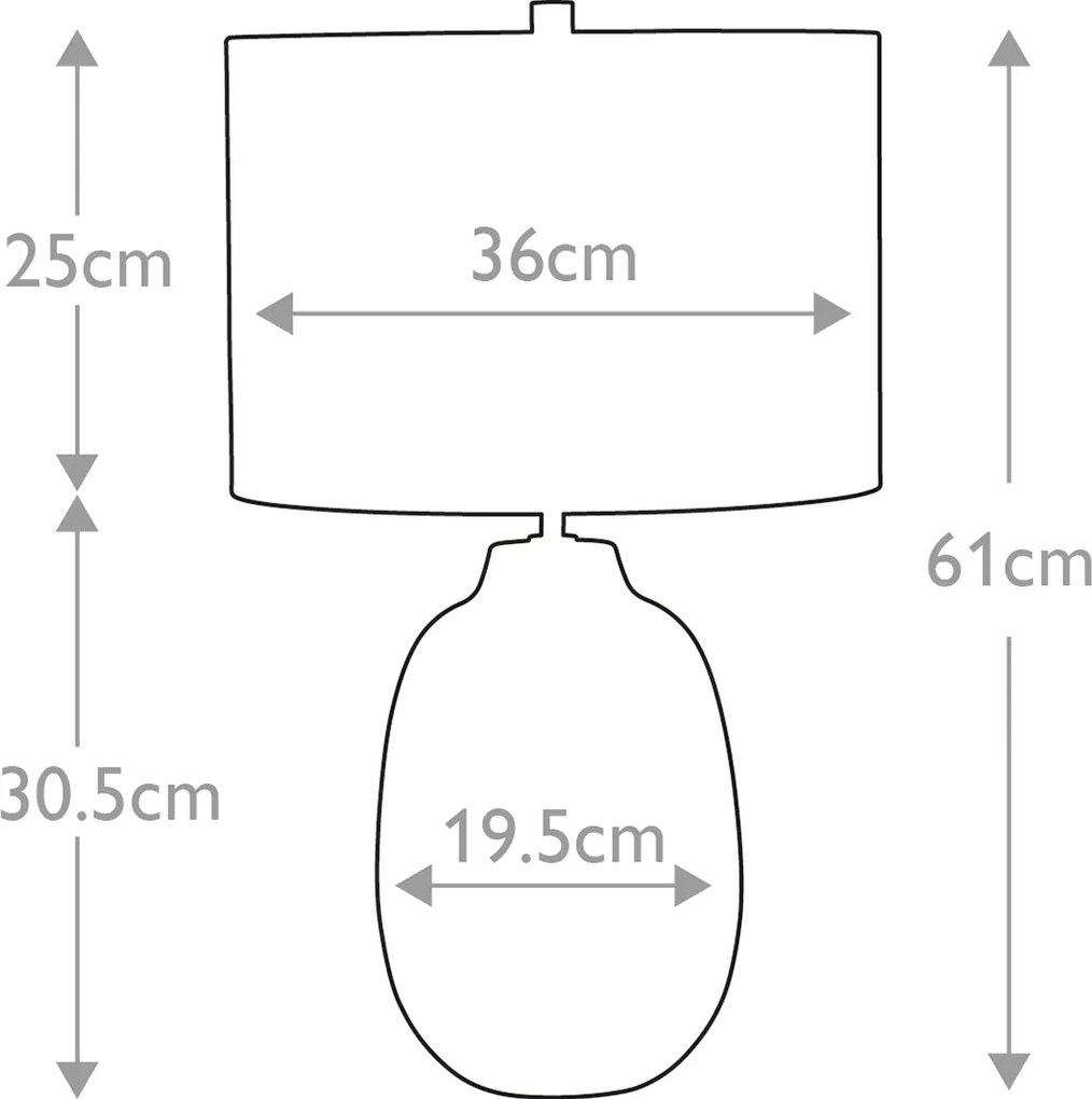 Elstead modern asztali lámpa chelsfield krém szürke elschelsfield-tl