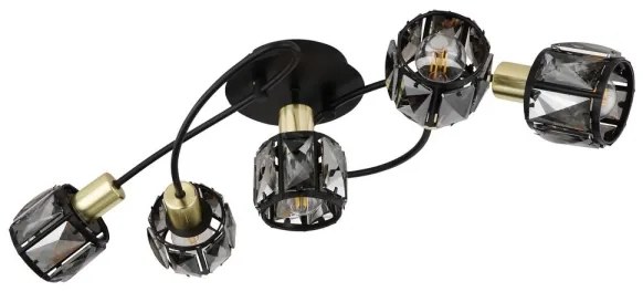 Globo 54357-5B - Felületre szerelhető csillár INDIANA 5xE14/40W/230V