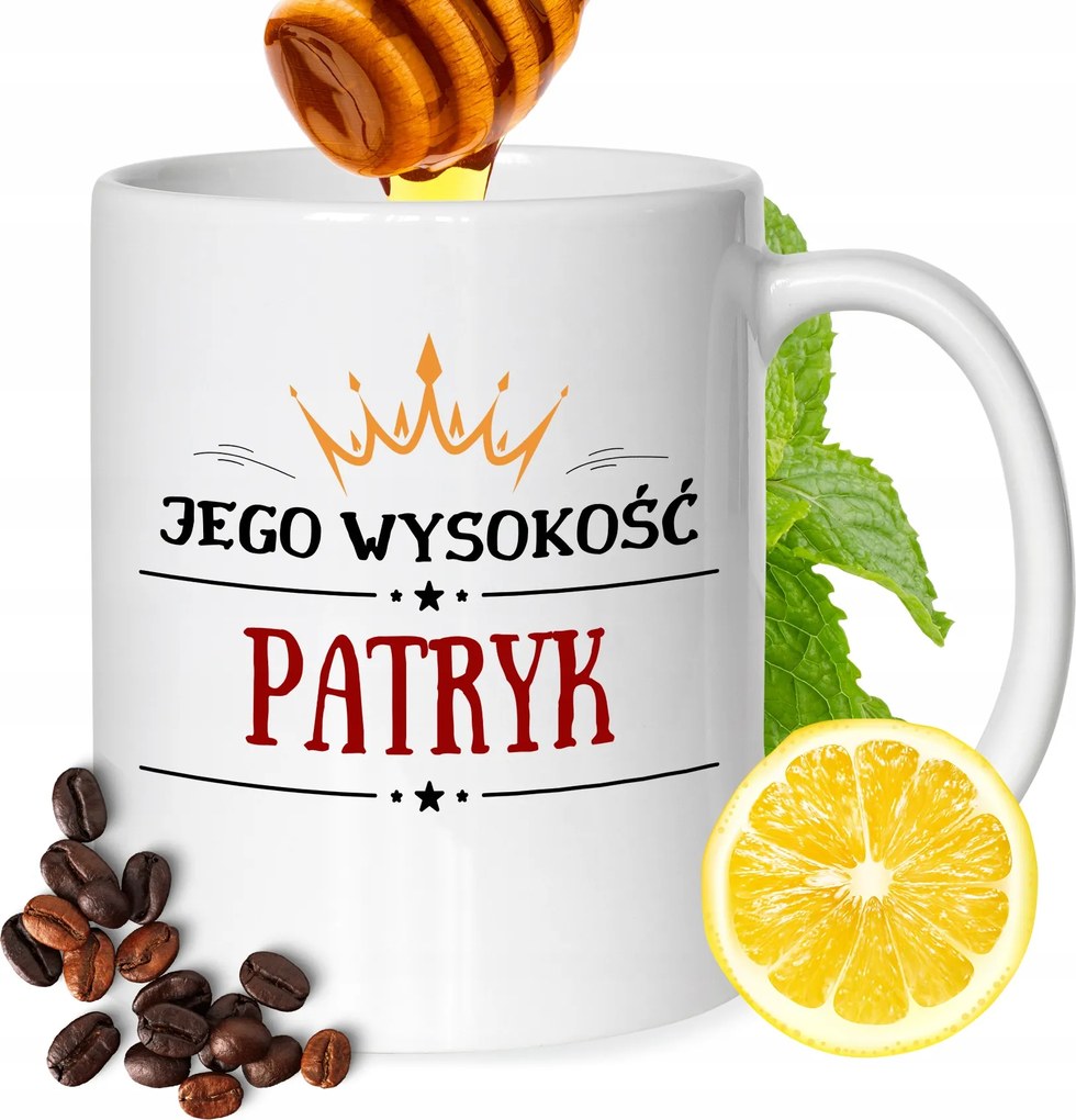 Bögre Patrik Férj Barátjának Nyomtatott Ajándék Fehér 330ml