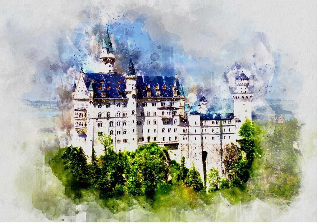 Fotótapéta város ég épületek fotótapéta 254 x