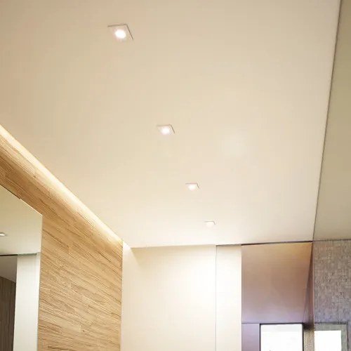 RENDL R10574 ASTOR SQ Fürdőszobai Beépíthető Lámpa Szálcsiszolt Alumínium IP20