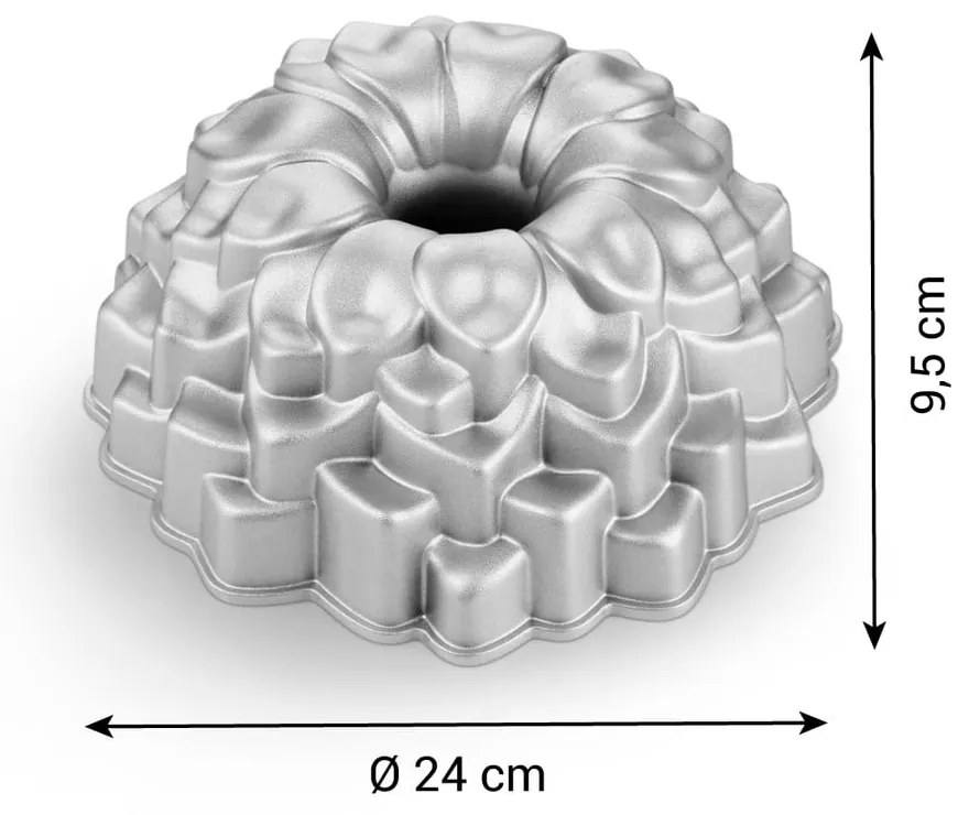 Fém sütőforma kuglófhoz Delícia – Tescoma