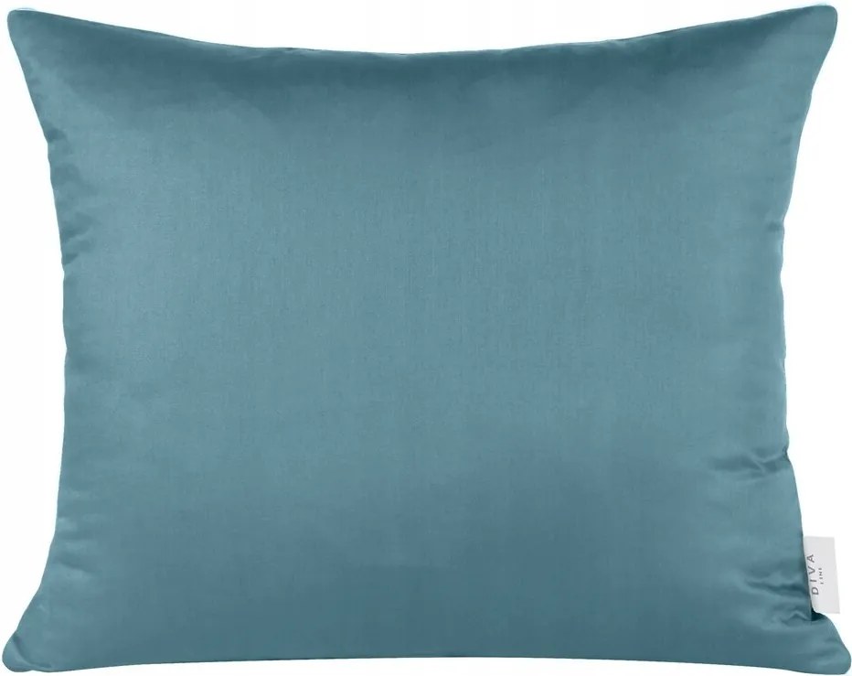 Párnahuzat 50X70 petrol sima pamut-szatén