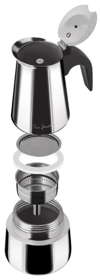 Lamart LT7076 Moka kávéfőző, rozsdamentes acél , 4 csésze