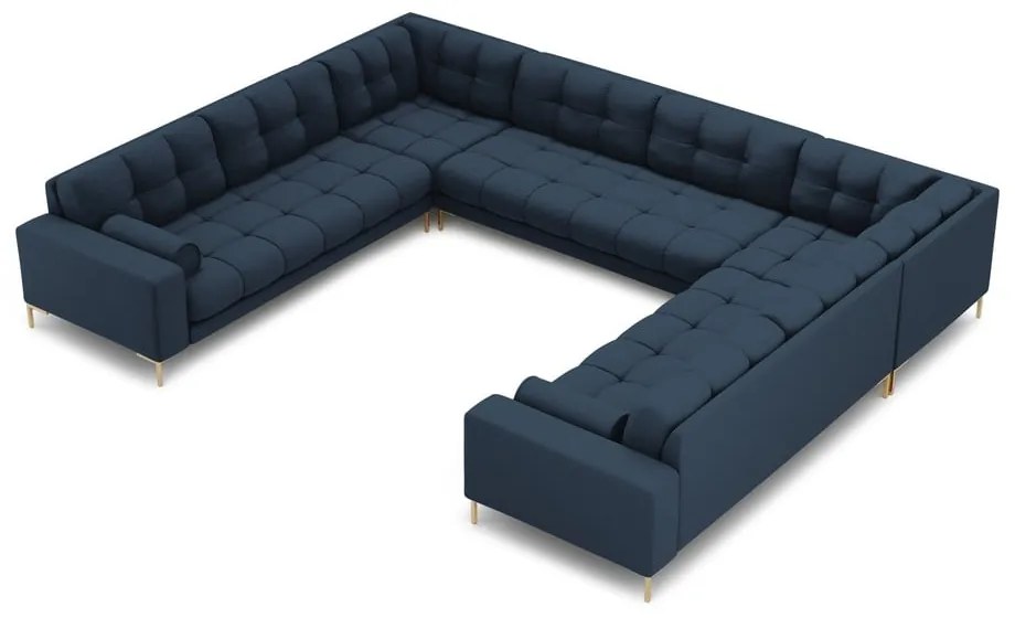 Kék sarokkanapé (U alakú) Bali – Cosmopolitan Design