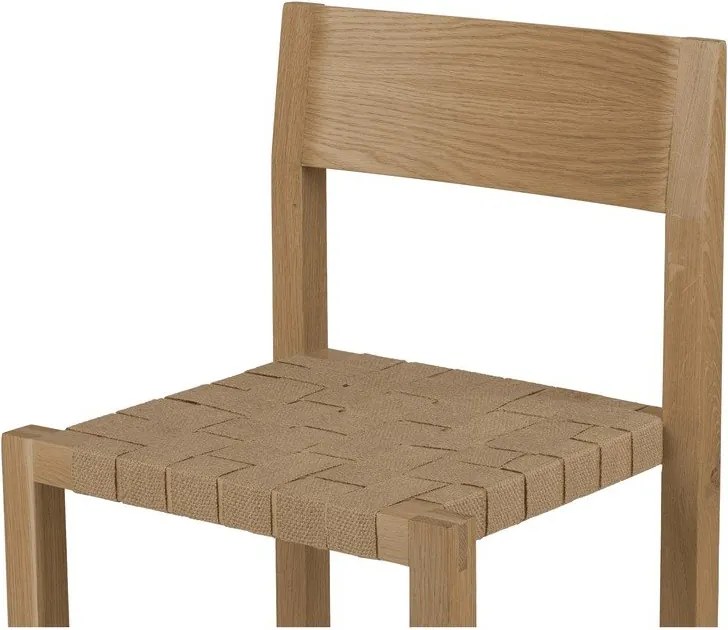 Natúr színű tölgyfa rakásolható étkezőszék Toli – noo.ma