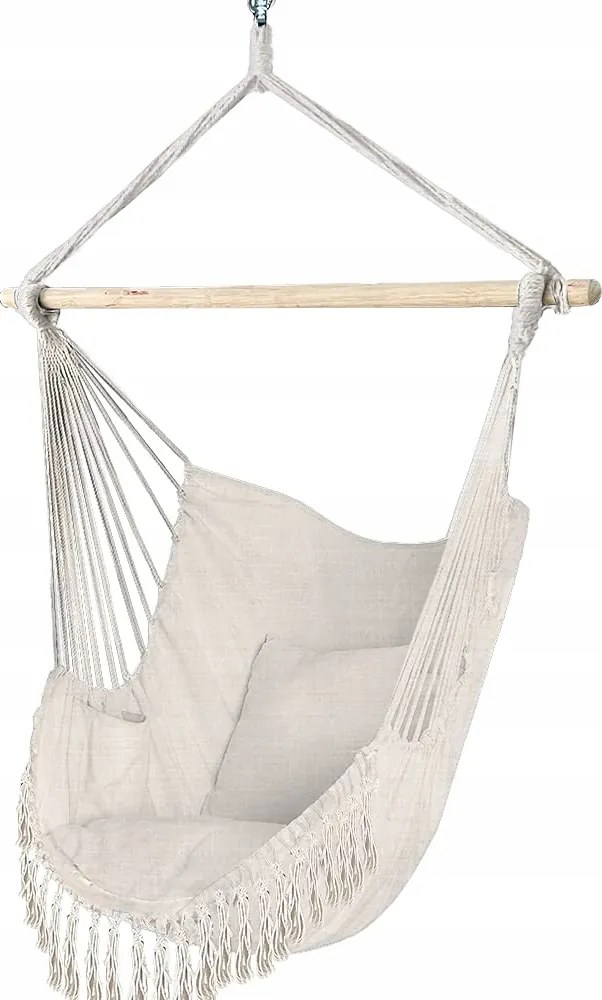 Függőágy hintaszék 2 párnával Vounot 98 cm 120 kg