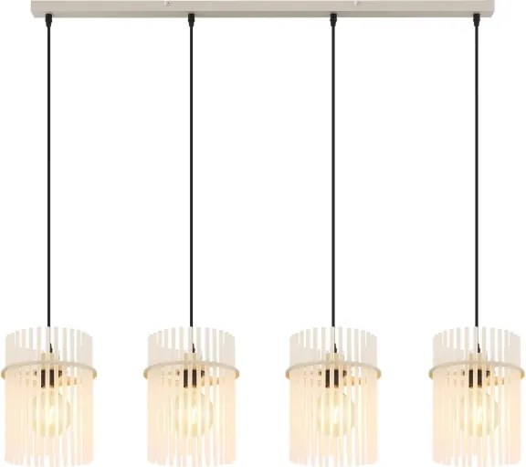 Globo 15698-4HB - Kábeles függeszték GORLEY 4xE27/60W/230V