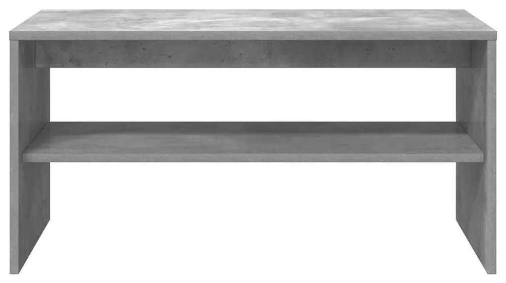 betonszürke forgácslap TV-szekrény 80 x 40 x 40 cm