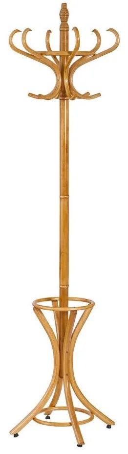 Kabáttartó 188x49 cm barna