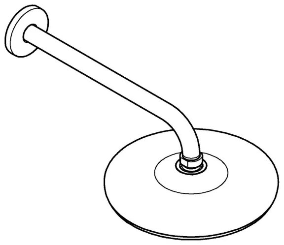 GROHE 26412000 - TEMPESTA 210 zuhanyfej 286 mm, fényes króm